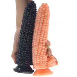 Corn Cob Cock Dong With Balls 8 Inches In Various Colours - Image 4