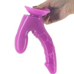 Alternative view of Double Suction Cap Dong 8 Inches In Various Colours