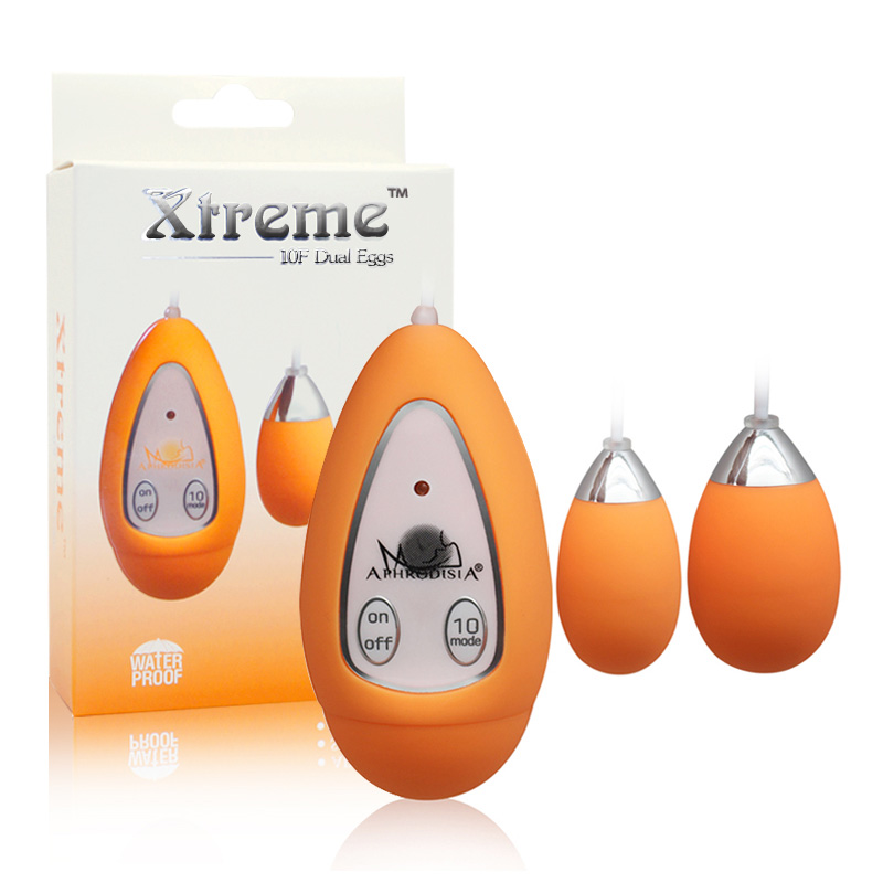 10 Speed Dual Silicone Eggs In Various Colours - Image 4