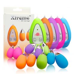 10 Speed Dual Silicone Eggs In Various Colours