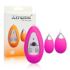 10 Speed Dual Silicone Eggs In Various Colours - Image 2