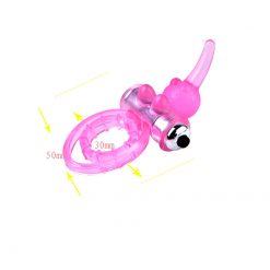 Alternative view of 10 Speed Jelly Hummingbird Cockring