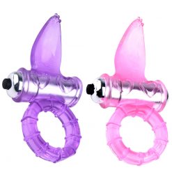 Alternative view of 10 Speed Jelly Tongue Cockring