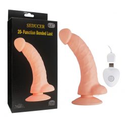 Escepade - 20 Speed Super Smooth Silicone Suction Cap Dong 6.3 Inch With Controller - Image 3
