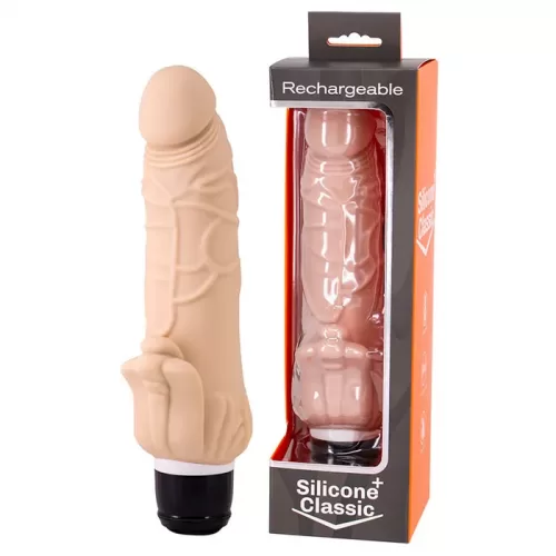 Rechargeable Silicone Classic 7.5 Inch 7 Speed In Multiple Colours