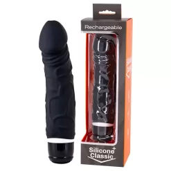 Alternative view of Rechargeable Silicone Classic 6.75 Inches 7 Speed In Multiple Colours