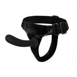 Universal Curved Strapon With Silicone Dong Attachment