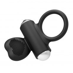 Vibrating Silicone Cockring 41mm - Image 8