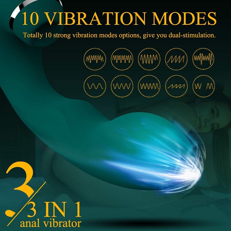 Ergonomic Triple Vibrator With Tongue Licker And Puffing - Image 4