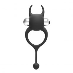 Devil Shaped Vibrating Silicone Cockring