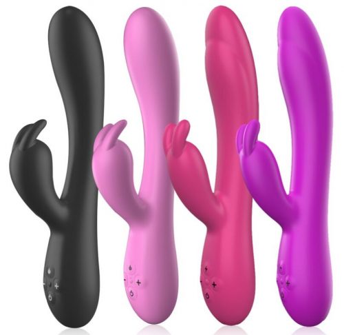Twin Bullet G Spot Rechargeable And Waterproof Vibrator With Heater