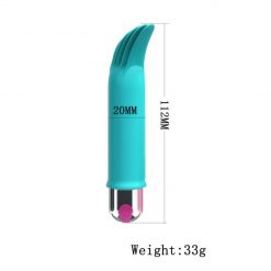 Alternative view of 10 Speed HI-Powered Rechargeable Bullet With Sleeve In Various Colours