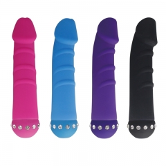 Multi Speed Silicone Vibrator In Various Colours
