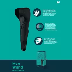 Satisfyer Men Vibrating And Rechargeable Wand