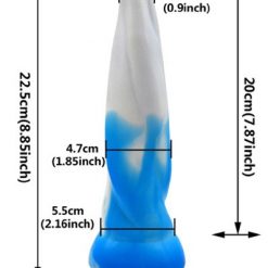 Alternative view of 8.85 Inch Alien Suction Cap Dong In Various Colours