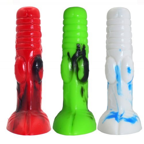 8.46 Inch Alien Suction Cap Dong In Various Colours