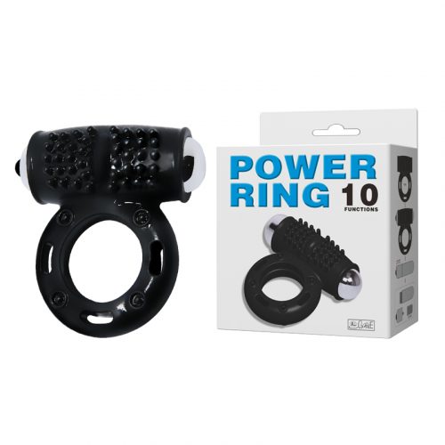 Power Ring 10 Speed Jelly Cockring