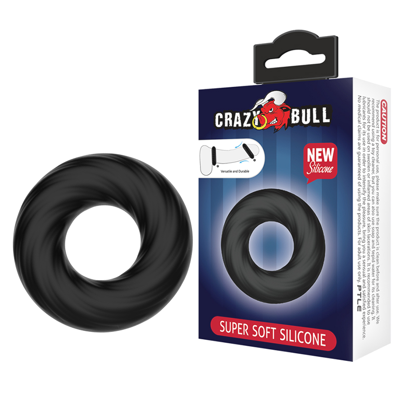 Crazy Bull Super Stretchy Silicone Cockring