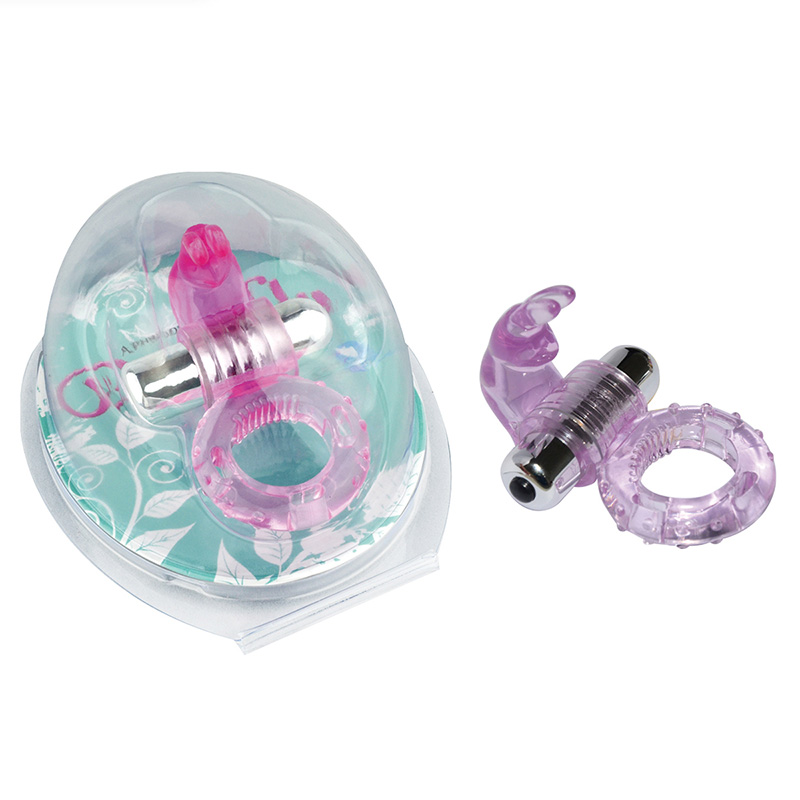 Multi Speed Vibrating Jelly Rabbit Cockring - Image 5