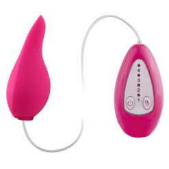 Alternative view of High Powered 4 Speed Silicone Vibrating Egg