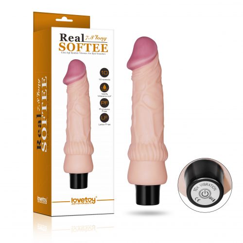 7.8 Inch Real Softee Multi Speed Vibrator