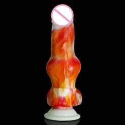 Alternative view of 8.07 Inch Alien Suction Cap Dong In Various Colours