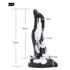 8.66 Inch Alien Suction Cap Dong In Various Colours