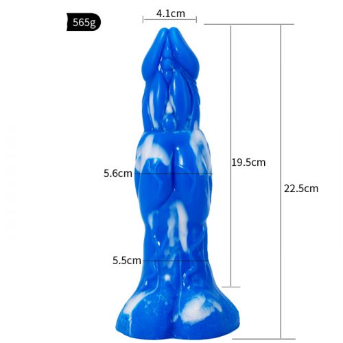 8.9 Inch Alien Suction Cap Dong In Various Colours