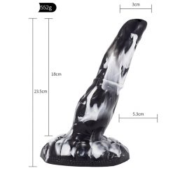 9.25 Inch Alien Suction Cap Dong In Various Colours