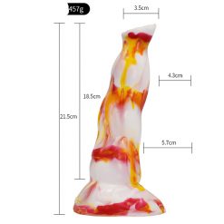 8.46 Inch Alien Suction Cap Dong In Various Colours