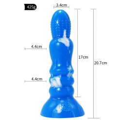 Alternative view of 8.14 Inch Alien Suction Cap Dong In Various Colours