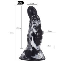 Alternative view of 7.48 Inch Alien Suction Cap Dong In Various Colours