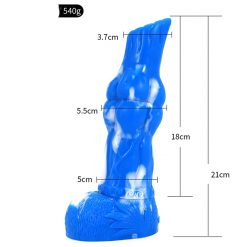Alternative view of 8.26 Inch Alien Suction Cap Dong In Various Colours