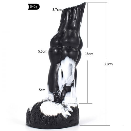 8.26 Inch Alien Suction Cap Dong In Various Colours