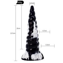 8.85 Inch Alien Suction Cap Dong In Various Colours