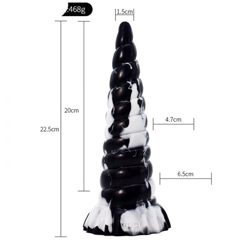 8.85 Inch Alien Suction Cap Dong In Various Colours