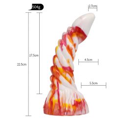 Alternative view of 8.85 Inch Alien Suction Cap Dong In Various Colours