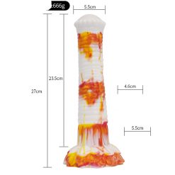 Alternative view of 10.62 Inch Alien Suction Cap Dong In Various Colours