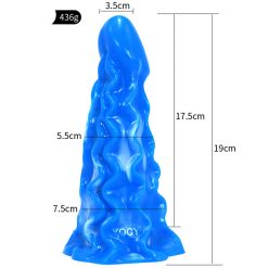 7.48 Inch Alien Suction Cap Dong In Various Colours