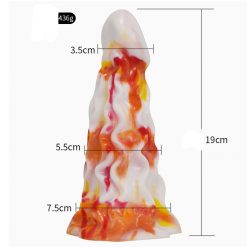 Alternative view of 7.48 Inch Alien Suction Cap Dong In Various Colours