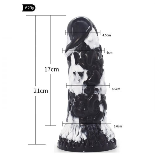 8.26 Inch Alien Suction Cap Dong In Various Colours
