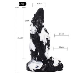 Alternative view of 8.46 Inch Alien Suction Cap Dong In Various Colours