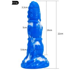 Alternative view of 8.66 Inch Alien Suction Cap Dong In Various Colours