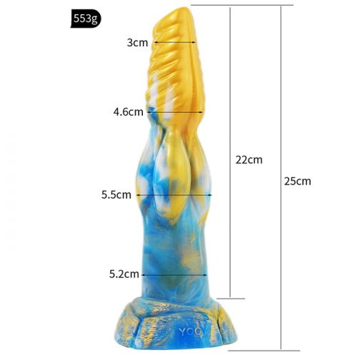 9.84 Inch Alien Suction Cap Dong In Various Colours