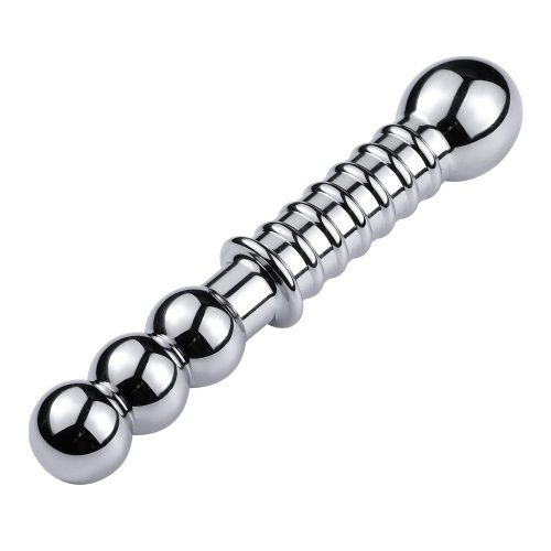 Stainless Steel Double Ended Anal Toy 7.5 Inches