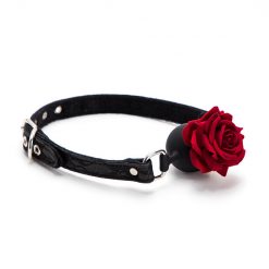 Cute Adjustable Ballgag With Rose - Image 4