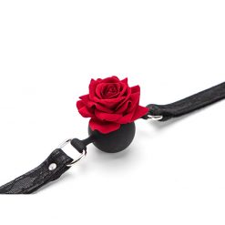 Cute Adjustable Ballgag With Rose - Image 2