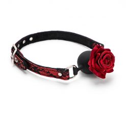 Cute Adjustable Ballgag With Rose - Image 3