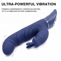 Multi Speed Waterproof And Rechargeable Rabbit Vibrator - Image 2
