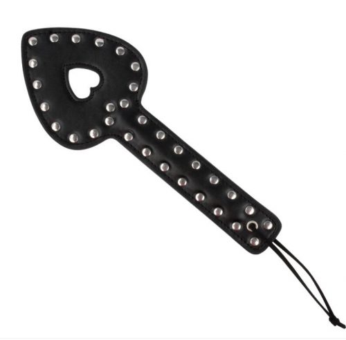 Leather Heart Paddle